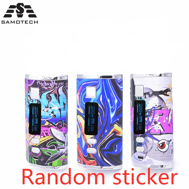Huge Vapor 200W Vape OLED Screen MOD 4400Mah Build-In Battery Suit for 510 Thread Tank RDA Vape Pen Box Mod E-Cig Vape Box MOD