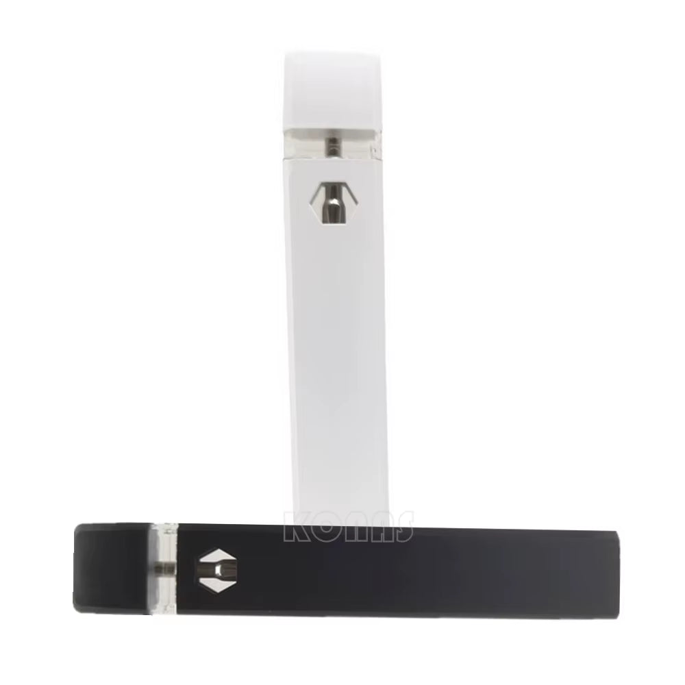 1.0Ml Flat Empty Cartridges Thick Oil Vape Pen Kit 280Mah USB Rechargeable Battery Ceramic Coil Vapor Pod E Cigarettes Device