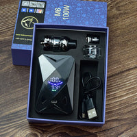 100W Box Mod Vape Kit M6 Mod Kit 4Ml Vaper Atomizer 2600Mah Battery Electronic Cigarette Vape Vaporizer Kit