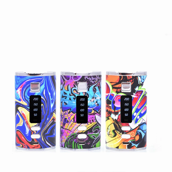 Huge Vapor 200W Vape OLED Screen MOD 4400Mah Build-In Battery Suit for 510 Thread Tank RDA Vape Pen Box Mod E-Cig Vape Box MOD