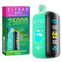 ELFBAR RAYA D3 25000 PASSION FRUIT KIWI GUAVA