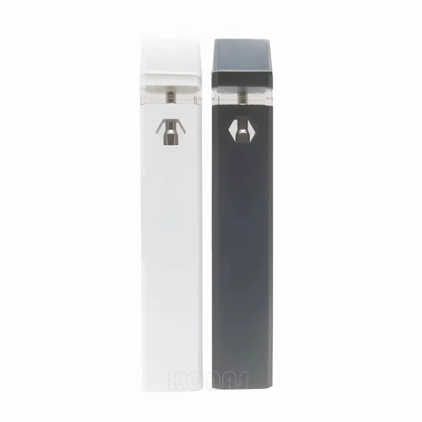 1.0Ml Flat Empty Cartridges Thick Oil Vape Pen Kit 280Mah USB Rechargeable Battery Ceramic Coil Vapor Pod E Cigarettes Device