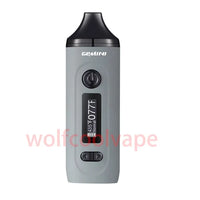 Dry Herb Vaporizer Gemini Herbal Starter Kit Battery Tempreture Control OLED Screen 2200Mah E Cigarettes Vape Pen Kits