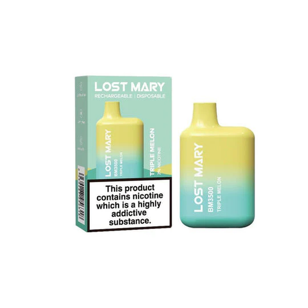 Lost Mary 3500 Puffs Disposable Vapes Pen Bar