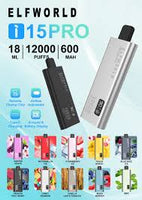 Elfworld i15 12,000 Puffs Rechargeable