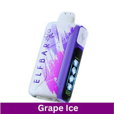 Grape Ice-Elfbar Ice King 30,000 Puffs
