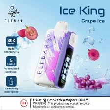 Grape Ice-Elfbar Ice King 30,000 Puffs