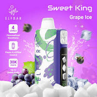 Grape Ice-Elfbar Ice King 30,000 Puffs