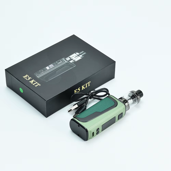 Wolfcoolvape Cigarette Vaporizer Kit 120W Mod Kit Electronic Cigarettes Vape 120W Box Mod Kit 1800Mah OLED Screen 2.5Ml Atomize